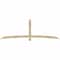 Ekena Millwork Bellingham Rough Sawn Timber Gable Bracket, Douglas Fir, 108"W x 36"H x 2"D x 4"F, 8/12 Pitch GBW108X36X0204BEL00RDF - alternate 1